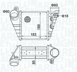 INTERCOOLER VW GOLF IV