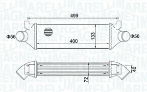 INTERCOOLER FORD TRANSIT