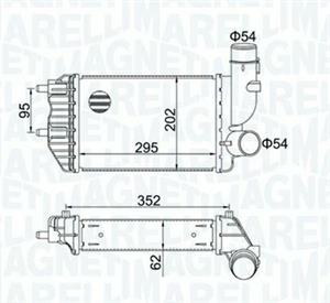 INTERCOOLER FIAT DUCATO244 - PEUGEOT - CITROEN -