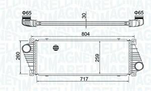 INTERCOOLER MERCEDES SPRINTER - LT -