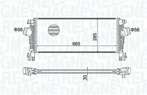 INTERCOOLER OPEL ASTRA J - CHEVROLET -