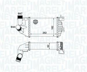 INTERCOOLER OPEL ASTRA H