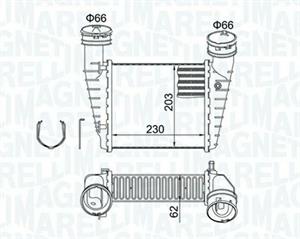 INTERCOOLER VW PASSAT-SUPERB