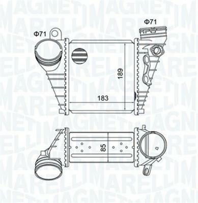 INTERCOOLER VW GOLF IV - AUDI - SEAT -