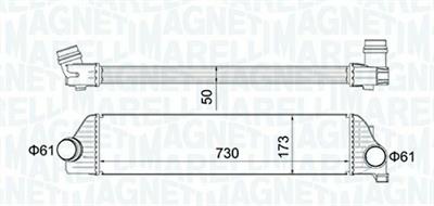 INTERCOOLER RENAULT MASTER III - OPEL MOVANO -