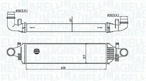 INTERCOOLER MERCEDES CLASSE-A-B-GLA