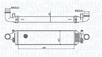 INTERCOOLER MERCEDES CLASSE-A-B-GLA