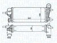 INTERCOOLER FORD FOCUS III