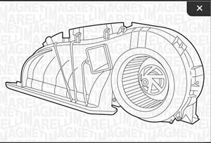 VENTOLA ABITACOLO RENAULT CLIO II