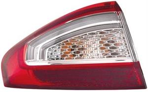 GR OTTICO P/DX BIANCO ROSSO A LED FORD MONDEO 4P 10/10>