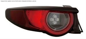 FANALE P/DX EST A LED MAZDA 3 01/19> VERSIONE STANDARD 5P